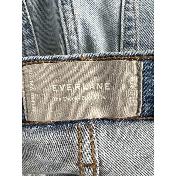 Everlane Women's The Cheeky Bootcut Jeans Light Wash Size 25 Regular - Picture 7 of 12